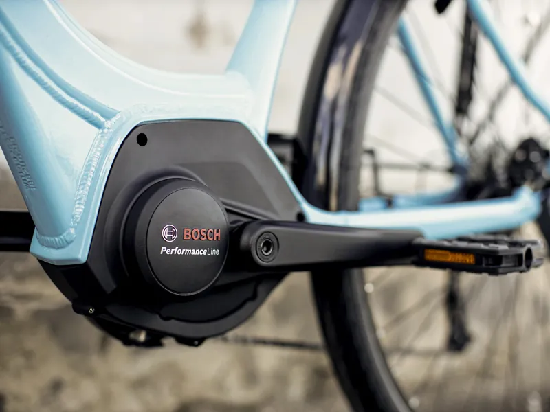 TREK Verve+ 2 Lowstep 500Wh Electric Bike in Azure Blue-2